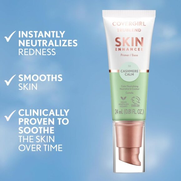 CoverGirl TruBlend Skin Enhancer Primer - Cashmere Calm - Picture 5 of 9